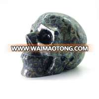 Wholesale Natural Quartz Crystal Skulls Kambaba Skulls Top Quality Crystal Carvings Home Decoration